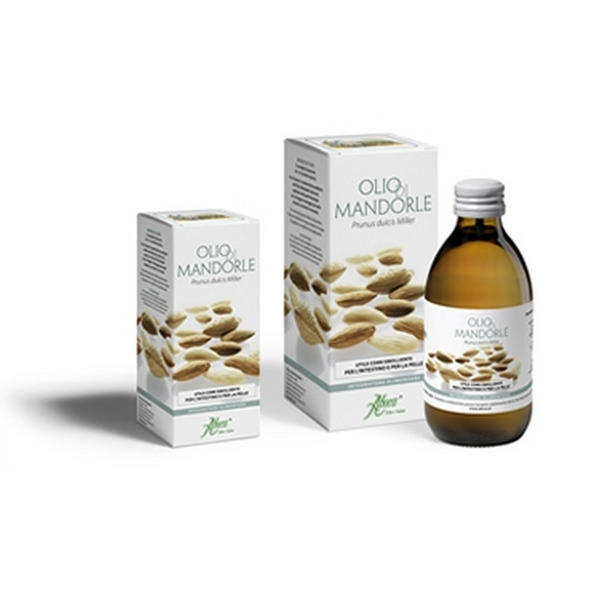 bottiglia di olio di mandorle dolci Aboca per gravidanza