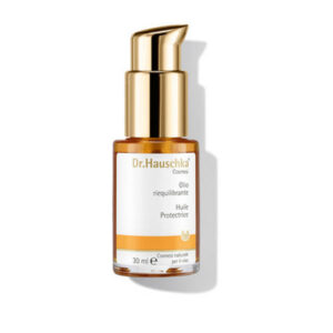 Olio riequilibrante giorno Dr. Hauschka per pelle grassa in flacone da 18 ml