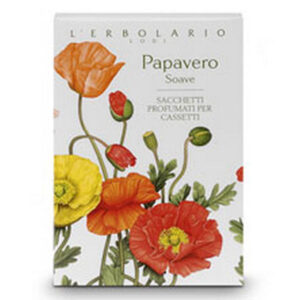 Sacchetto profumato con essenza di papavero per cassetti