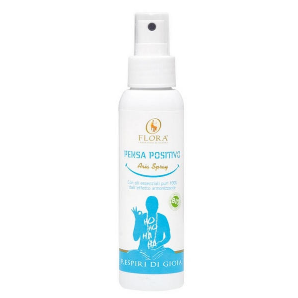 Spray Pensa positivo Flora 100 ml oli essenziali puri