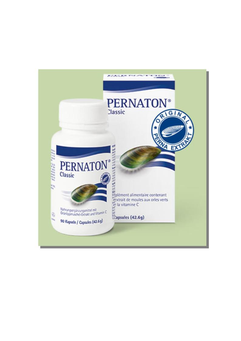 Pernaton capsule per articoli con estratto di conchiglia verde