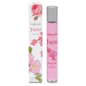 Boccetta di Profumo 3 Rosa 15 ml con essenze di Rosa centifolia