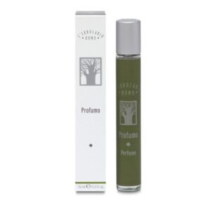 Boccetta di Profumo Erbolario Uomo 15 ml su sfondo bianco