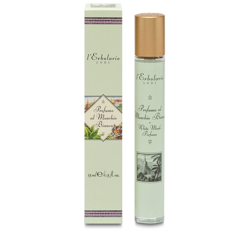 Boccetta Profumo Muschio Bianco 15 ml L'Erbolario
