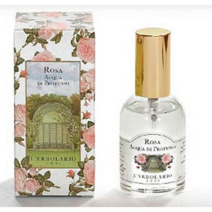 bottiglia di ROSA Acqua di Profumo 50 ml con fragranza di rosa