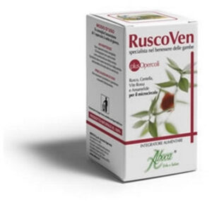 Ruscoven Plus Opercoli Aboca, confezione 50 capsule per gambe stanche