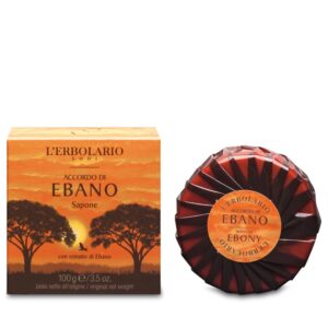 sapone per uomo con estratto di legno di Ebano e oli emollienti