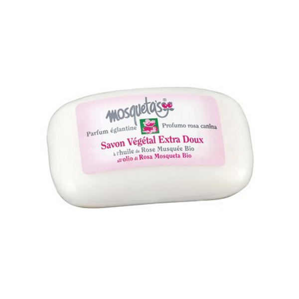 Sapone naturale Rosa Mosqueta per pelle sensibile, 125g