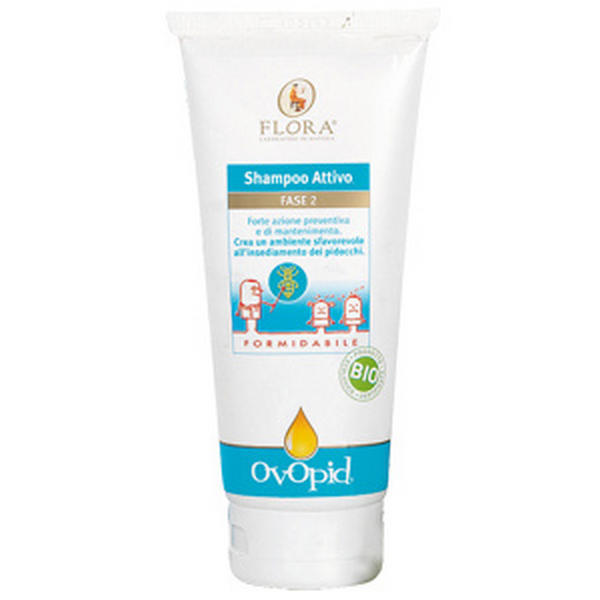 Shampoo BIO attivo fase 2 OvOpid contro pidocchi