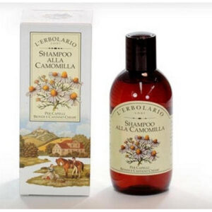Shampoo alla camomilla per riflessi dorati capelli biondi