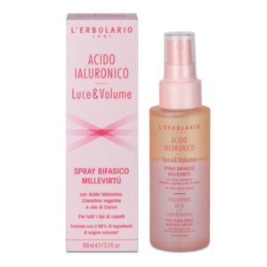Spray Bifasico MilleVirtù Acido Ialuronico per capelli lucenti e voluminosi