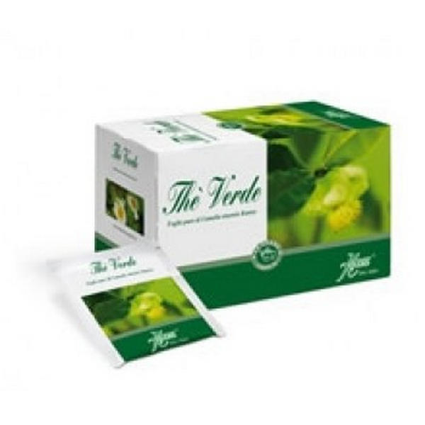 Confezione di Thè Verde Aboca con bustine naturali