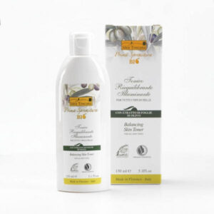 Tonico Riequilibrante Illuminante olio oliva viso e collo