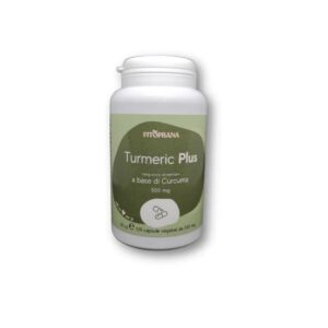 Integratore Turmeric Plus 120 capsule curcuma concentrata