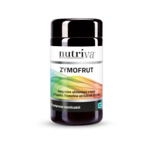 Zymofrut 30 compresse masticabili integratore enzimi digestivi frutta